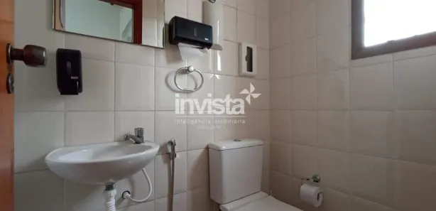 Sala Comercial para alugar, 44m² no Boqueirão, Santos