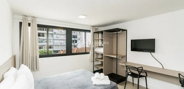 Apartamento com 1 Quarto para alugar, 27m² no Rio Branco, Porto Alegre