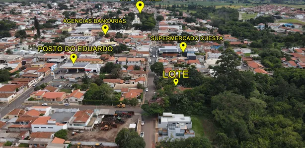 Lote/Terreno à venda, 345m² no Centro, Itatinga