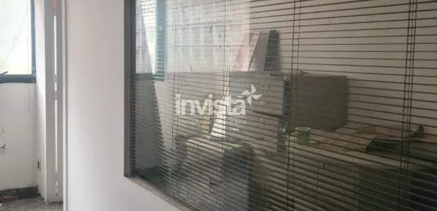 Sala Comercial para alugar, 110m² no Centro, Santos