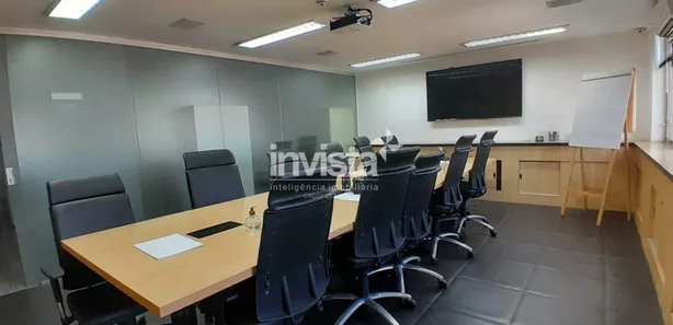 Sala Comercial com 2 Quartos para alugar, 184m² no Centro, Santos