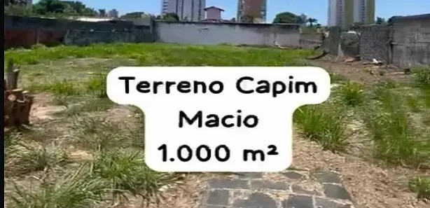 Lote/Terreno à venda, 1000m² no Capim Macio, Natal