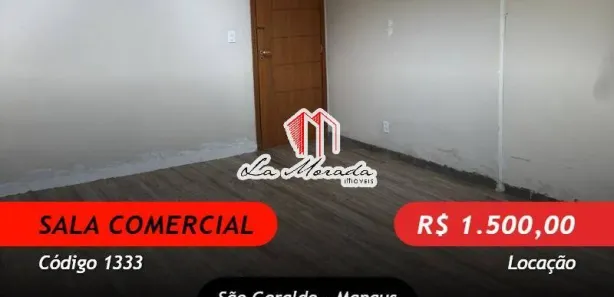 Sala Comercial para alugar, 30m² no São Geraldo, Manaus