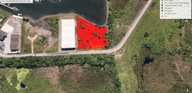 Lote/Terreno à venda, 6890m² no CING, Guarujá