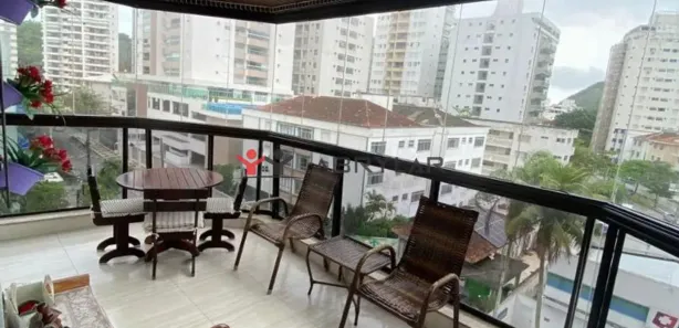 Apartamento com 3 Quartos à venda, 140m² no Vila Alzira, Guarujá