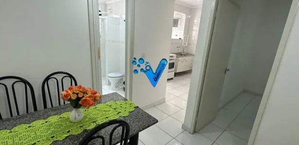 Apartamento com 2 Quartos à venda, 65m² no Vila Alzira, Guarujá