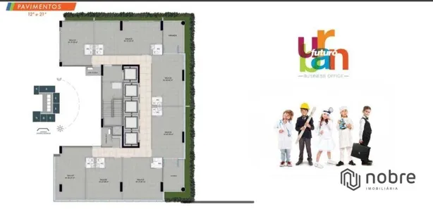 Sala Comercial à venda, 26m² no Plano Diretor Sul, Palmas