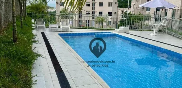 Apartamento com 2 Quartos à venda, 41m² no Campo Grande, Rio de Janeiro