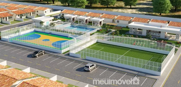 Casa de Condomínio com 2 Quartos à venda, 49m² no Centro, Paço do Lumiar