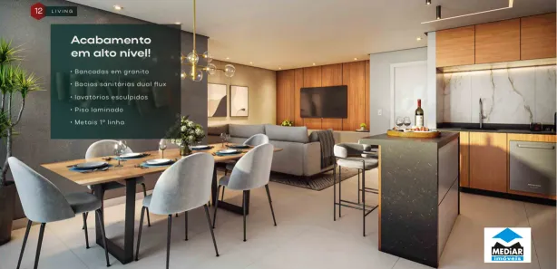 Apartamento com 3 Quartos à venda, 77m² no Coração Eucarístico, Belo Horizonte