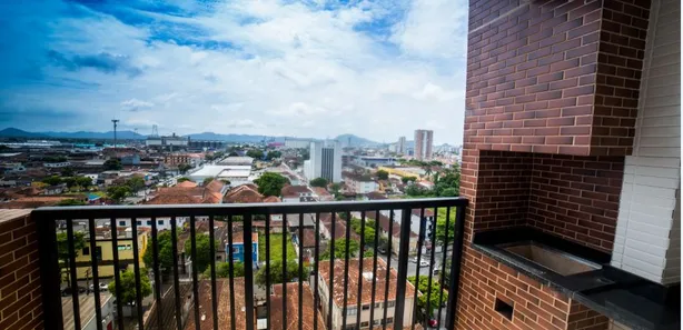 Apartamento com 3 Quartos à venda, 131m² no Encruzilhada, Santos