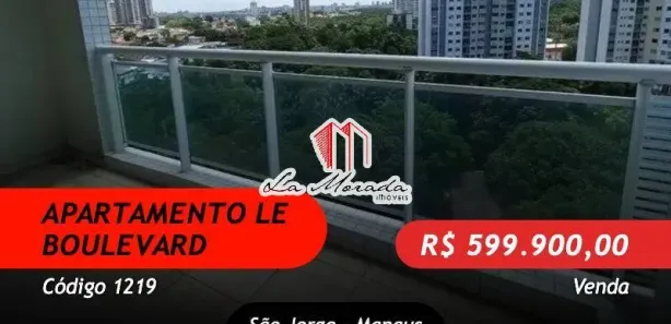 Apartamento com 2 Quartos à venda, 71m² no São Jorge, Manaus