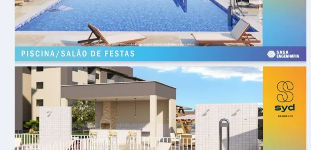 Apartamento com 2 Quartos à venda, 46m² no , Paço do Lumiar