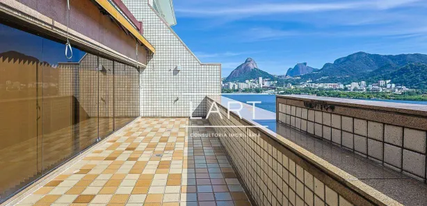 Cobertura com 3 Quartos para venda ou aluguel, 312m² no Lagoa, Rio de Janeiro