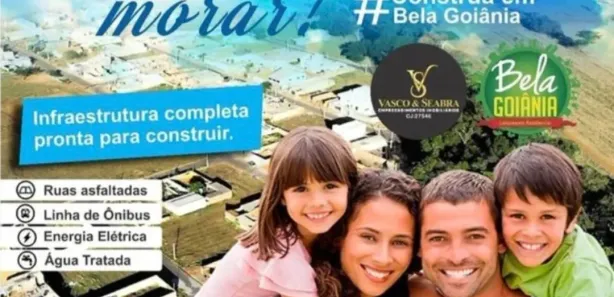 Lote/Terreno à venda, 250m² no Residencial Bela Goiânia, Goiânia