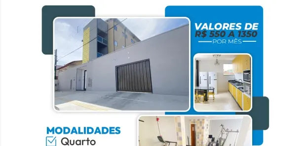 Kitnet com 1 Quarto para alugar, 18m² no Setor Sol Nascente, Goiânia