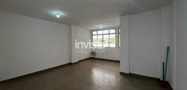 Sala Comercial para alugar, 63m² no Gonzaga, Santos