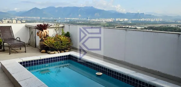 Cobertura com 3 Quartos para alugar, 307m² no Barra da Tijuca, Rio de Janeiro