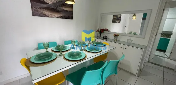 Apartamento com 2 Quartos para alugar, 65m² no Muro Alto, Ipojuca