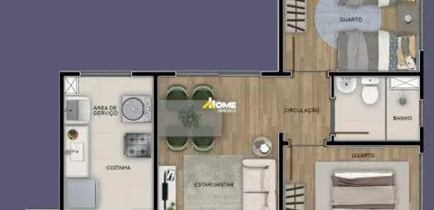 Apartamento com 2 Quartos à venda, 57m² no Milionários (Barreiro), Belo Horizonte