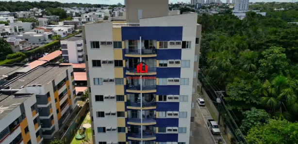 Apartamento com 3 Quartos para alugar, 77m² no Chapada, Manaus