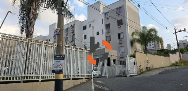 Apartamento com 2 Quartos para alugar, 52m² no Jardim Alvorada, Nova Iguaçu