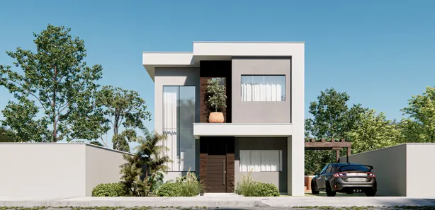 Casa de Condomínio com 3 Quartos à venda, 130m² no Caixa D'Água, Lauro de Freitas