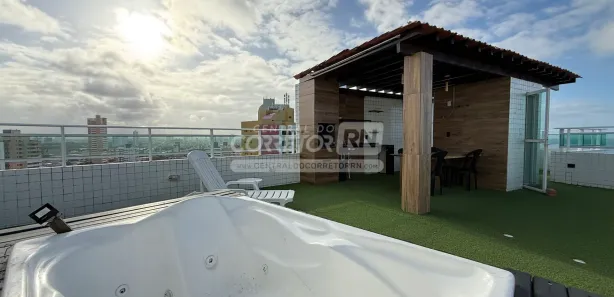 Cobertura com 2 Quartos para alugar, 10m² no Ponta Negra, Natal