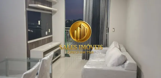 Apartamento com 3 Quartos para alugar, 80m² no Ponta Negra, Manaus