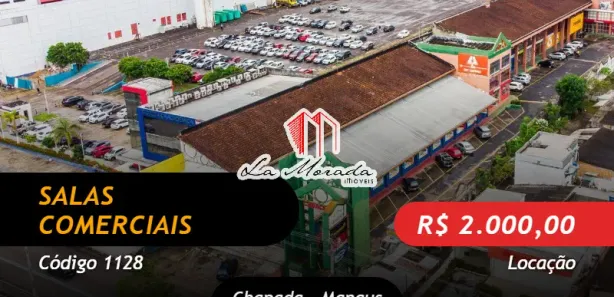 Sala Comercial para alugar, 30m² no Chapada, Manaus