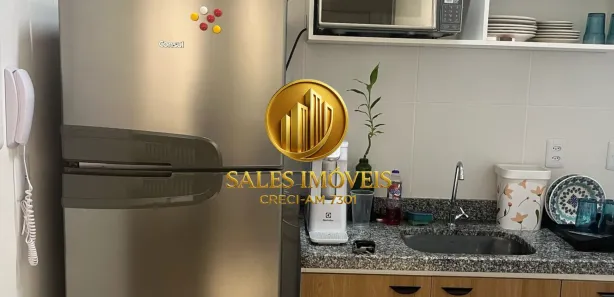 Apartamento com 2 Quartos para alugar, 53m² no Ponta Negra, Manaus