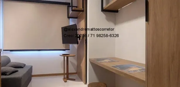 Apartamento com 1 Quarto para alugar, 22m² no Federação, Salvador