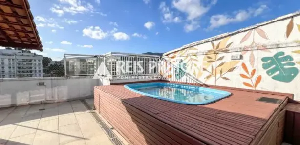 Cobertura com 2 Quartos para alugar, 180m² no Anil, Rio de Janeiro