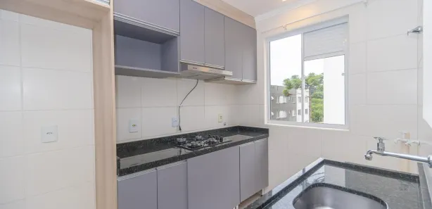 Apartamento com 2 Quartos para alugar, 41m² no Jardim Itaqui, Campo Largo