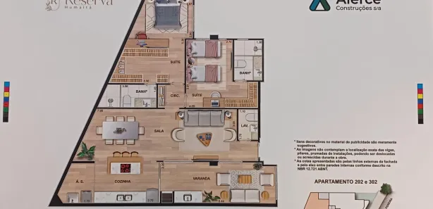 Apartamento com 2 Quartos à venda, 86m² no Humaitá, Rio de Janeiro