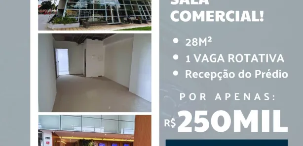 Sala Comercial à venda, 28m² no Jardim América, Goiânia