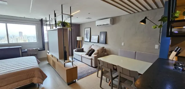 Flat com 1 Quarto para alugar, 42m² no Setor Marista, Goiânia