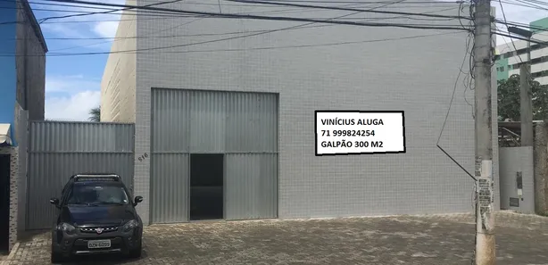 Galpão/Depósito/Armazém para alugar, 300m² no Recreio Ipitanga, Lauro de Freitas