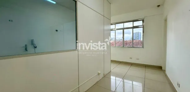 Sala Comercial para alugar, 40m² no Boqueirão, Santos