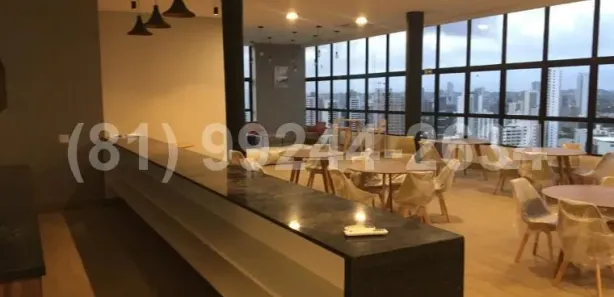 Flat com 1 Quarto para alugar, 25m² no Boa Vista, Recife