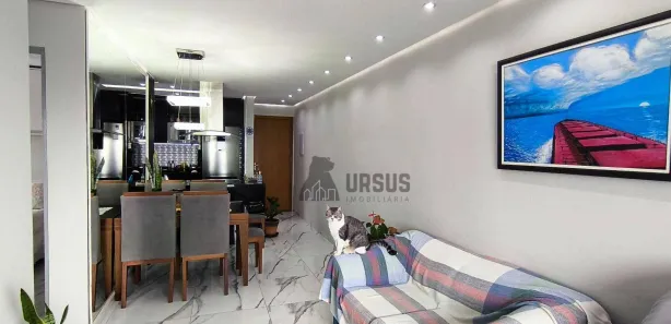 Apartamento com 2 Quartos à venda, 57m² no Areão, Taubaté