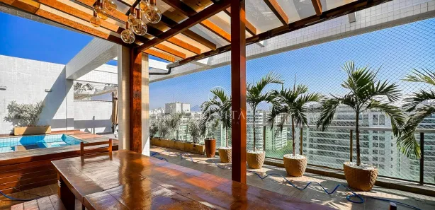 Cobertura com 4 Quartos para alugar, 313m² no Barra da Tijuca, Rio de Janeiro