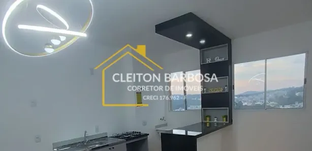 Apartamento com 2 Quartos para alugar, 40m² no Laranjeiras, Caieiras