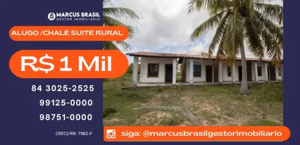 Apartamento com 1 Quarto para alugar, 40m² no , Ceará-Mirim
