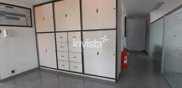 Sala Comercial com 2 Quartos para alugar, 184m² no Centro, Santos