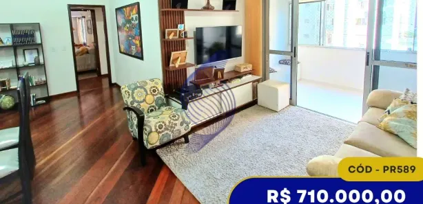 Apartamento com 3 Quartos à venda, 110m² no Canela, Salvador
