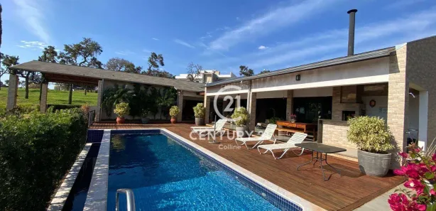 Casa de Condomínio com 4 Quartos à venda, 450m² no Riviera de Santa Cristina I, Arandu