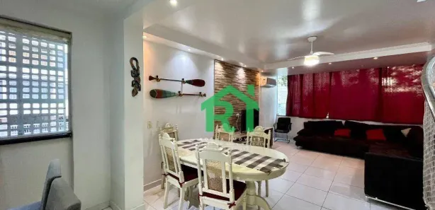 Apartamento com 3 Quartos à venda, 100m² no Vila Alzira, Guarujá