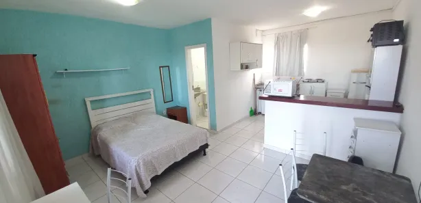 Apartamento com 1 Quarto para alugar, 18m² no Ogiva, Cabo Frio