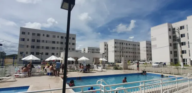 Apartamento com 2 Quartos para alugar, 40m² no Boa União (Abrantes), Camaçari